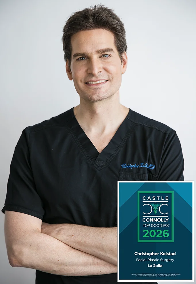 Trusted San Diego facial plastic surgeon Dr. Kolstad award winner